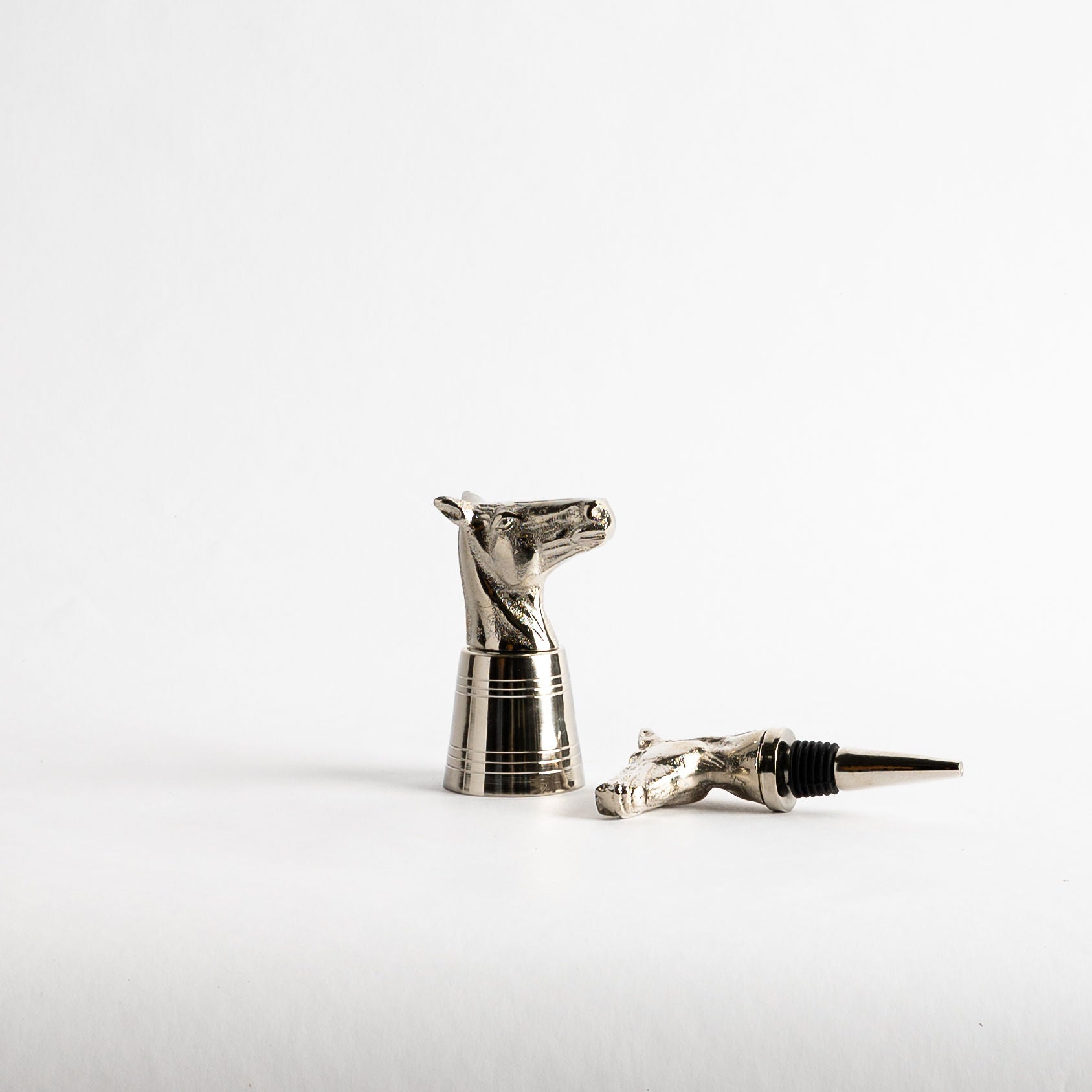 Sparrow & Co Horse Head Bottle Topper