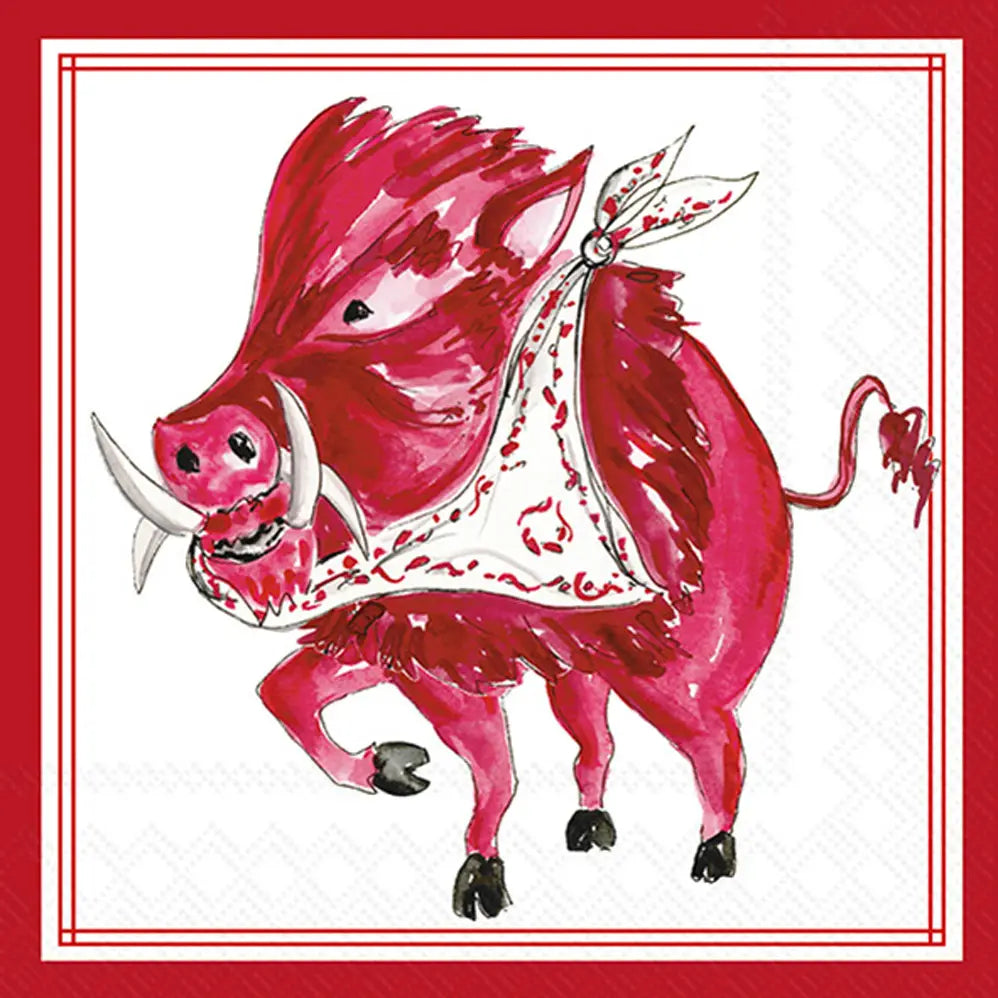 Collegiate Paper Cocktail Napkins